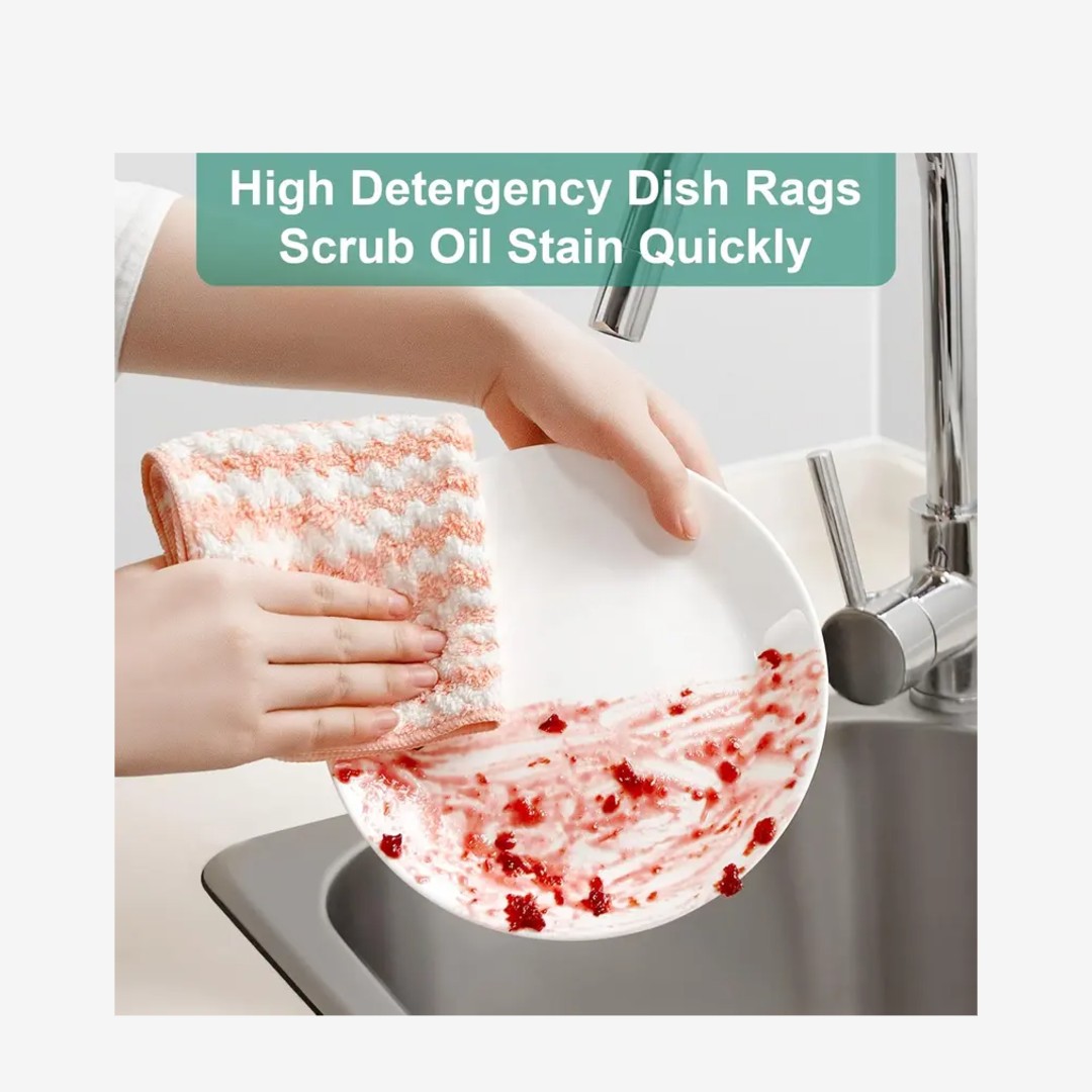 NUVAROX Plush Dish Cloth Set – 20 Pack - Image 4
