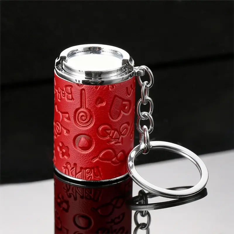 Stress Relief Fidget Coin Storage Keychain Mini Piggy Bank