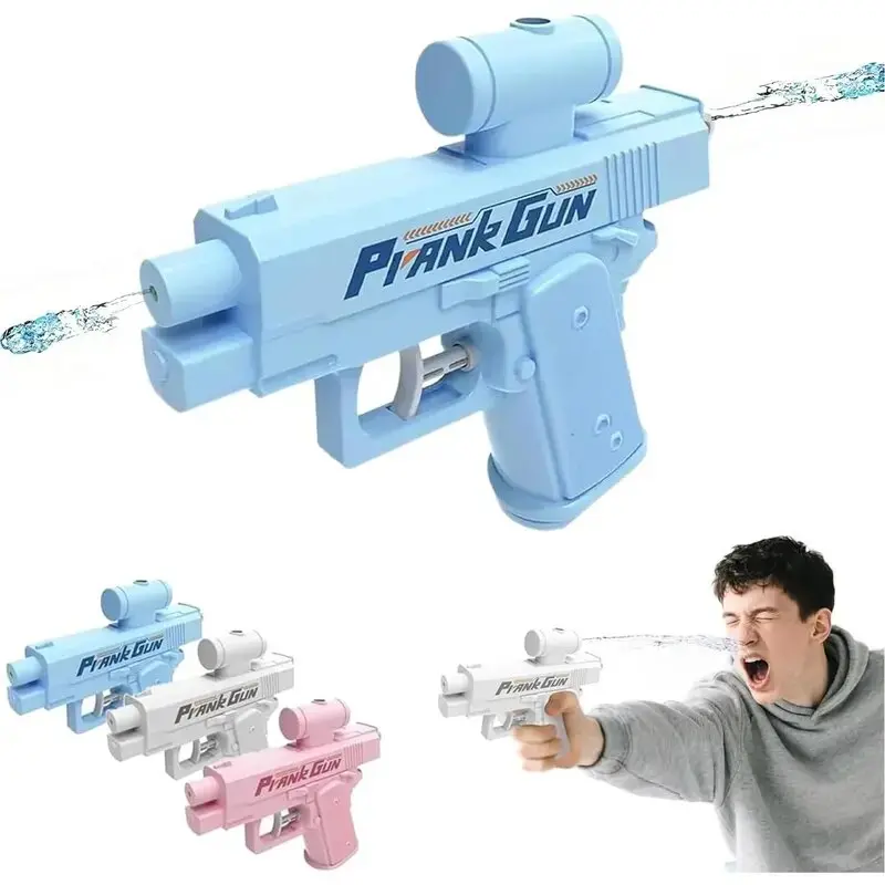 Large Capacity Automatic Water Gun, 8M Long Range Outdoor Water Blaster Toy