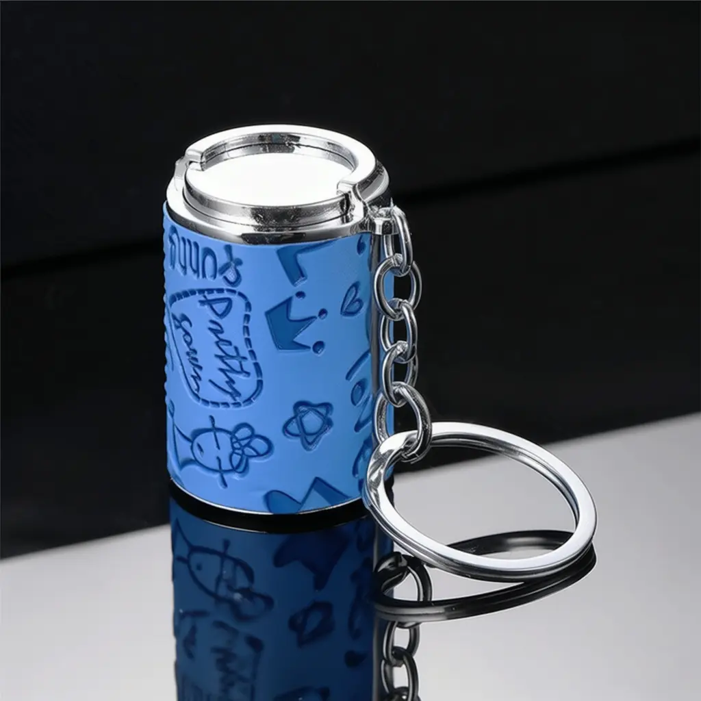 Stress Relief Fidget Coin Storage Keychain Mini Piggy Bank - Image 10