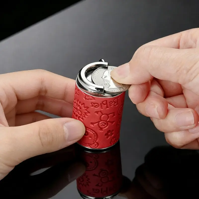 Stress Relief Fidget Coin Storage Keychain Mini Piggy Bank - Image 3