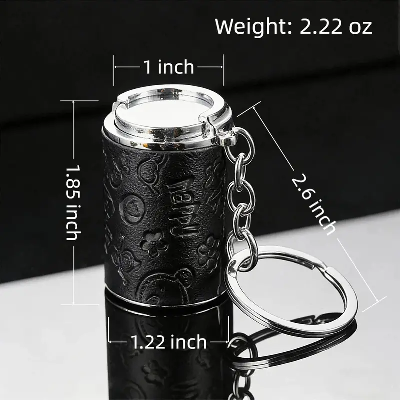 Stress Relief Fidget Coin Storage Keychain Mini Piggy Bank - Image 9